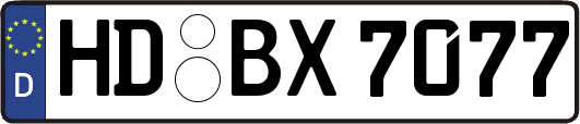 HD-BX7077