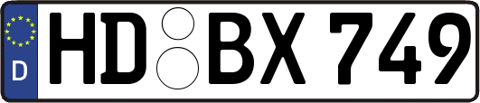 HD-BX749