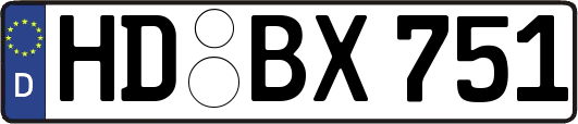 HD-BX751
