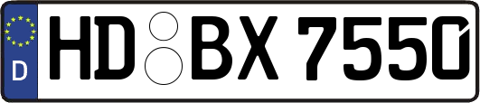 HD-BX7550
