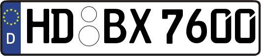 HD-BX7600