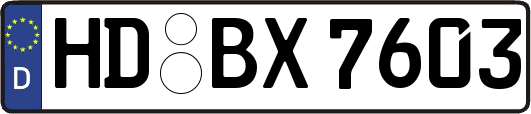 HD-BX7603