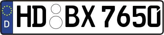 HD-BX7650