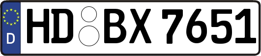 HD-BX7651