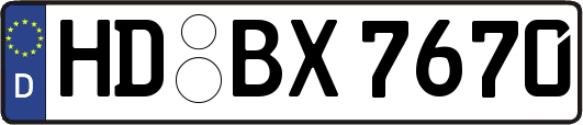 HD-BX7670