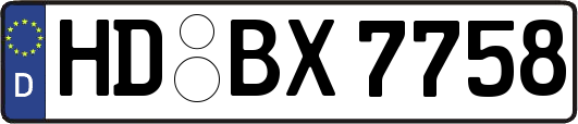 HD-BX7758