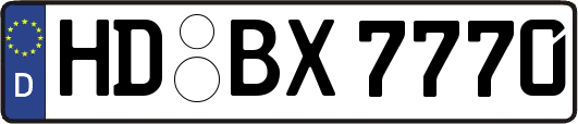 HD-BX7770