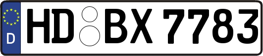 HD-BX7783
