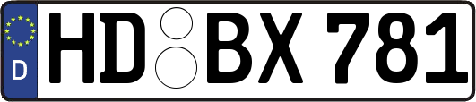 HD-BX781