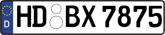 HD-BX7875