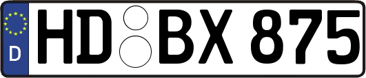 HD-BX875