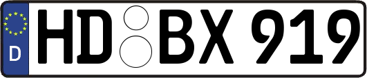 HD-BX919