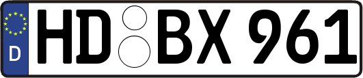 HD-BX961