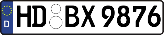 HD-BX9876