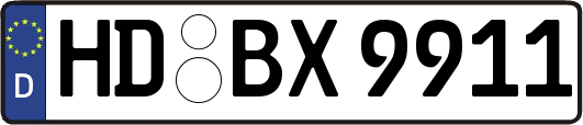 HD-BX9911