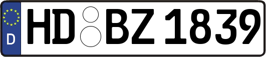 HD-BZ1839