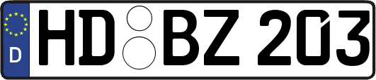 HD-BZ203