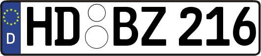 HD-BZ216