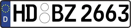 HD-BZ2663