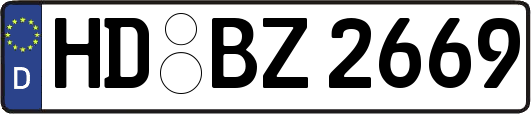 HD-BZ2669