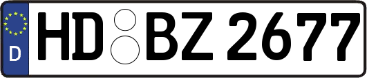 HD-BZ2677