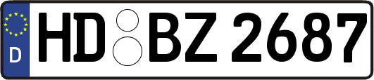 HD-BZ2687