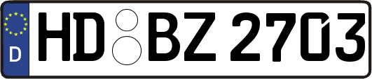 HD-BZ2703