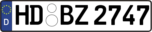 HD-BZ2747