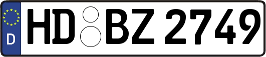 HD-BZ2749