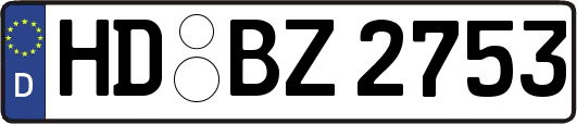 HD-BZ2753