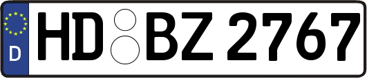 HD-BZ2767