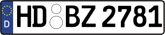 HD-BZ2781