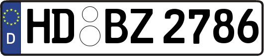 HD-BZ2786