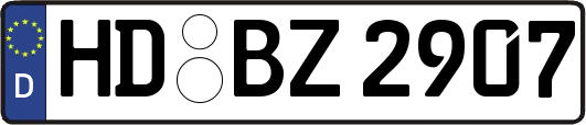 HD-BZ2907