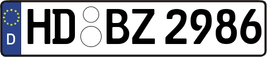HD-BZ2986
