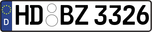 HD-BZ3326