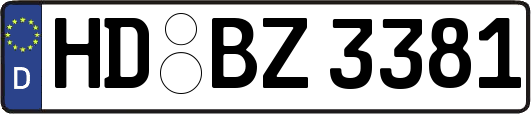 HD-BZ3381