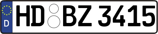 HD-BZ3415