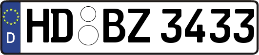 HD-BZ3433