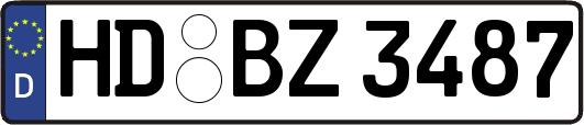 HD-BZ3487