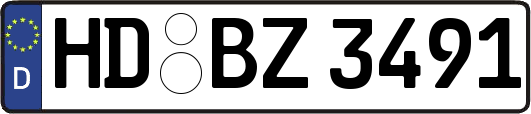 HD-BZ3491