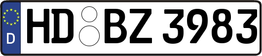 HD-BZ3983
