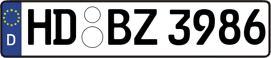HD-BZ3986