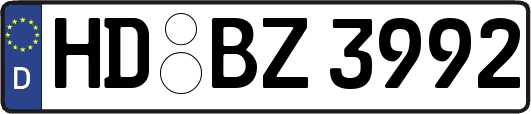 HD-BZ3992