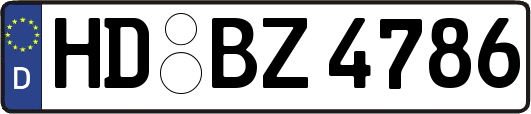 HD-BZ4786