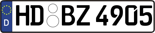 HD-BZ4905
