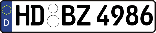 HD-BZ4986