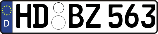 HD-BZ563