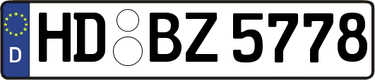 HD-BZ5778