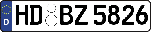 HD-BZ5826